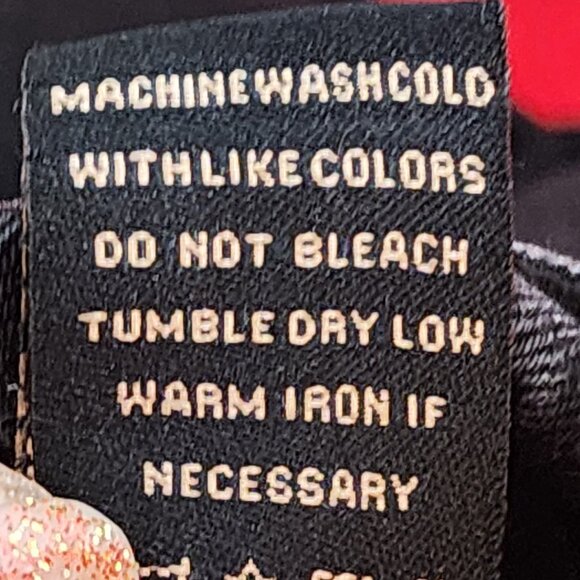 Dollhouse You Are Beautiful Black Destructed Cotton Poly Span Skinny Jeans 11/12 - Picture 16 of 16